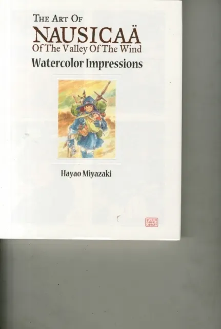The Art of Nausicaa of the Valley of the Wind: Watercolor Impressions