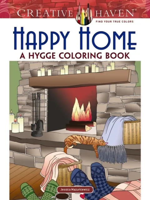 Happy Home: A Hygge Coloring Book