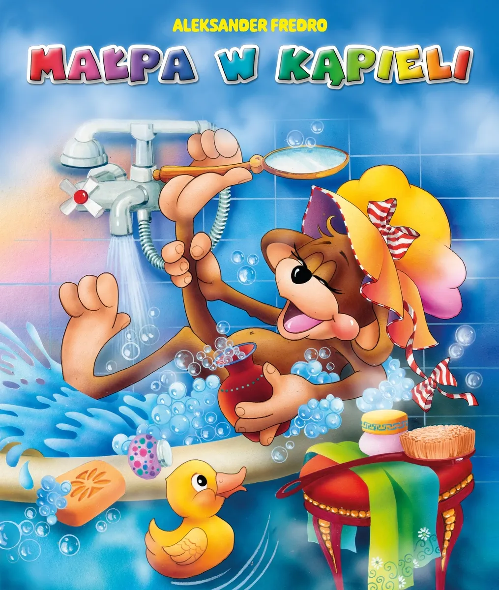 Małpa w kąpieli