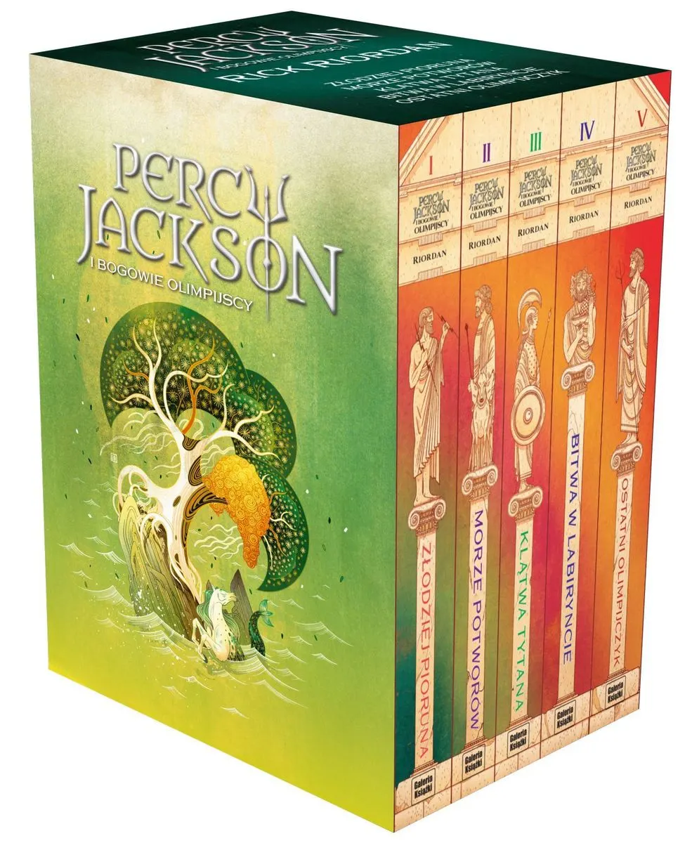 Pakiet Percy Jackson i bogowie olimpijscy