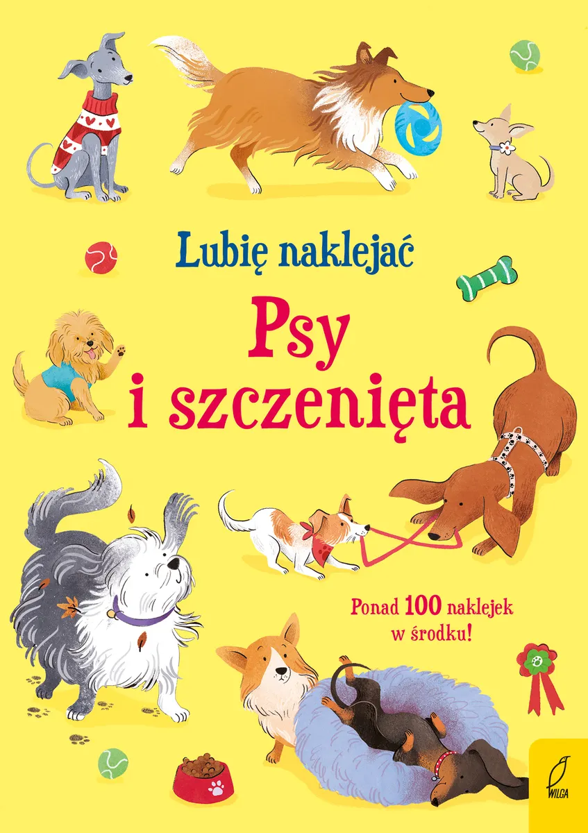 Lubię naklejać. Psy i szczenięta