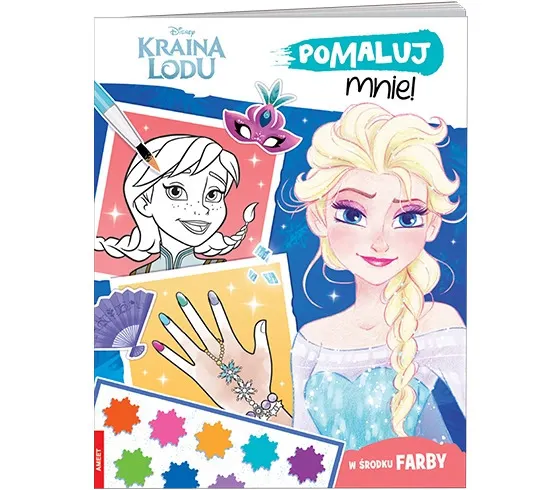 Disney Kraina Lodu. Pomaluj mnie
