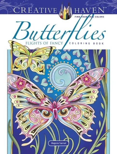 Butterflies Flights of Fancy Coloring Book