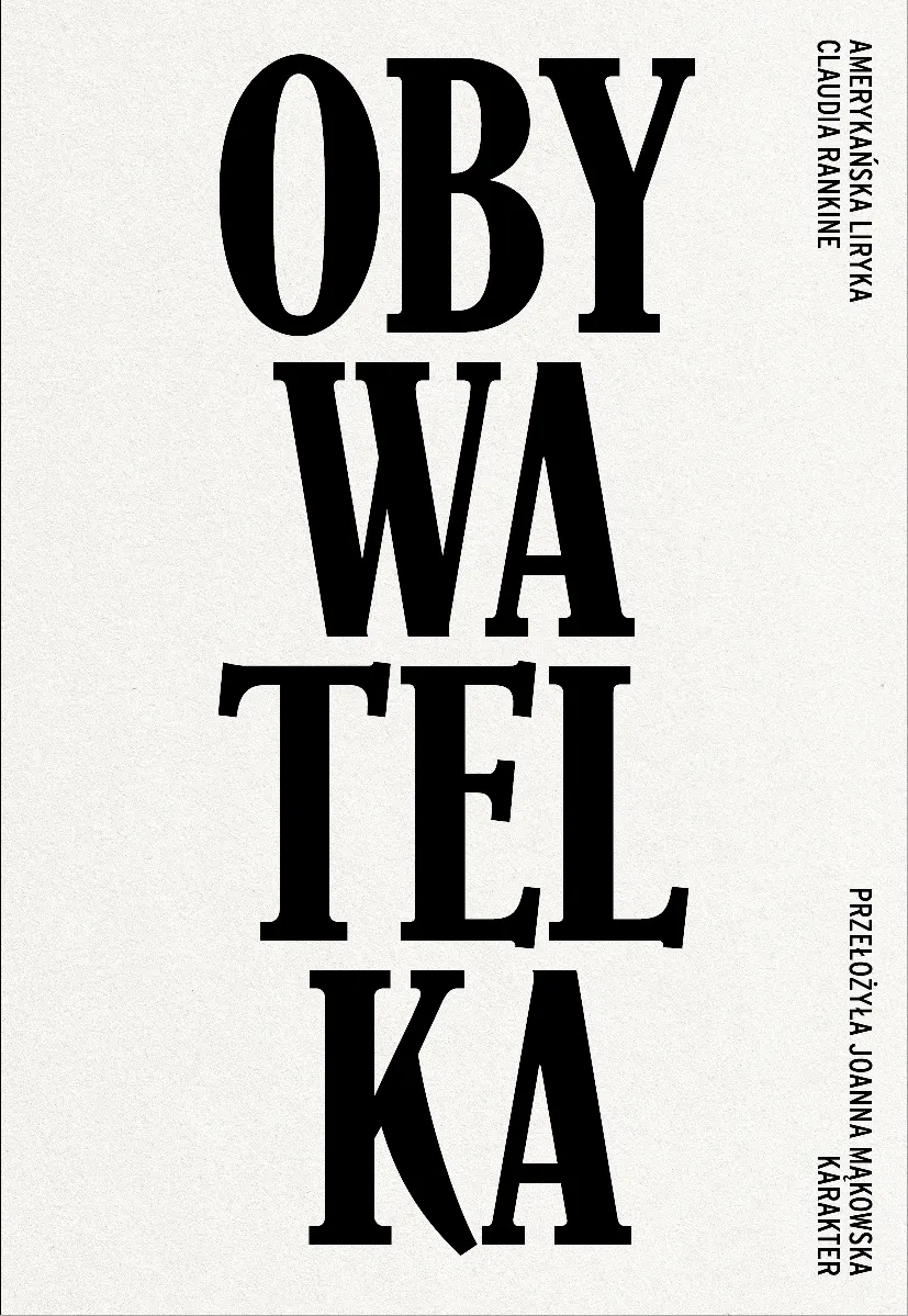 Obywatelka. Amerykańska liryka