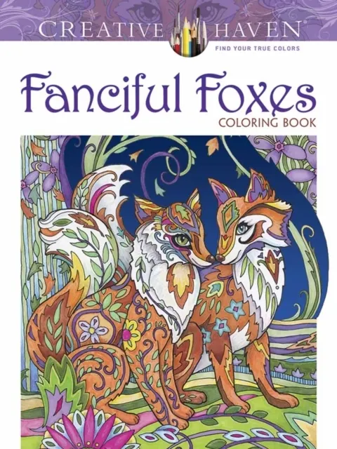Fanciful Foxes Coloring Book