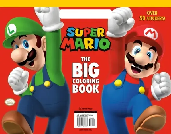 Super Mario: The Big Coloring Book