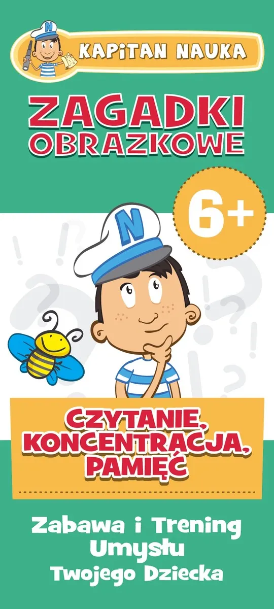 Zagadki obrazkowe. Czytanie, koncentracja, pamięć