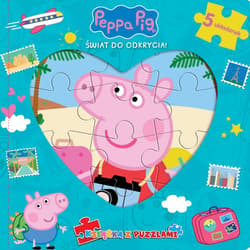 Peppa Pig. Książka z puzzlami. Świat do odkrycia