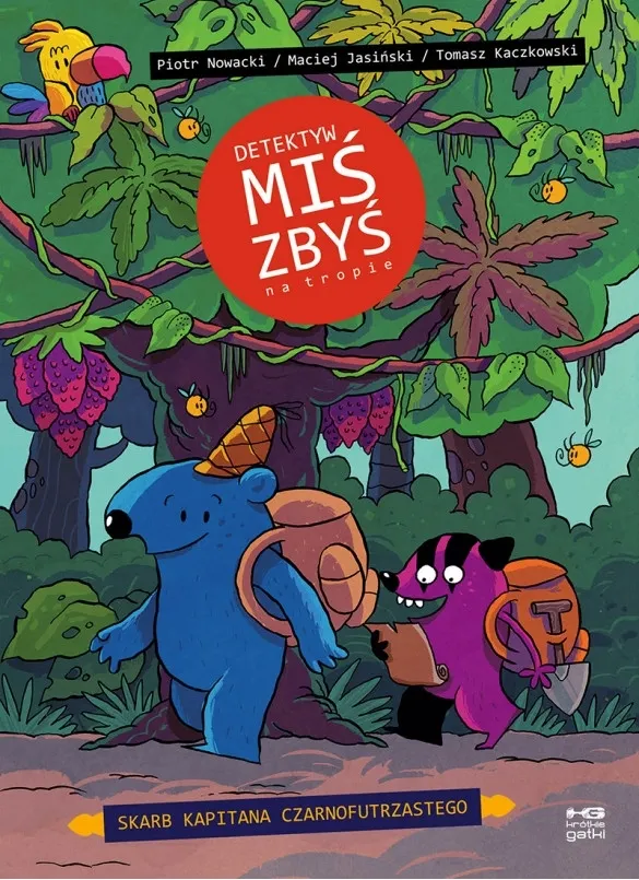 Skarb kapitana Czarnofutrzastego. Detektyw Miś Zbyś na tropie. Tom 4
