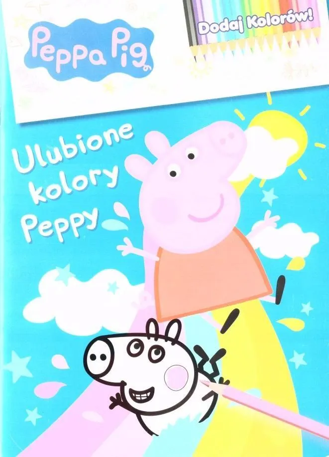 Dodaj kolorów . Ulubione kolory Peppy