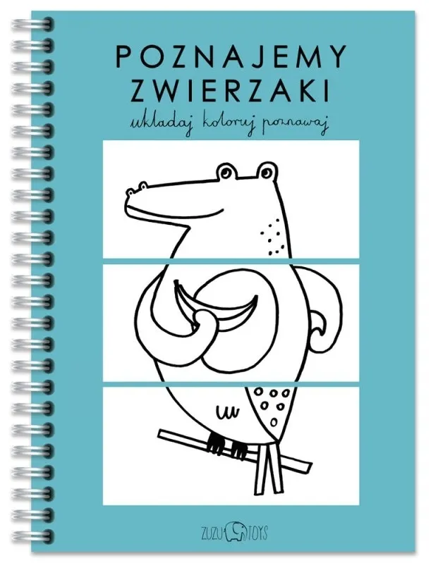 Poznajemy zwierzaki. Układaj, koloruj, poznawaj