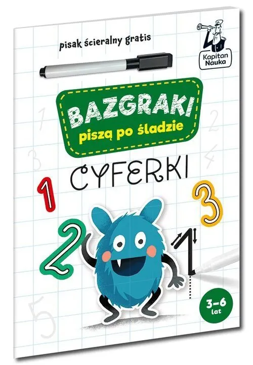 Bazgraki piszą po śladzie. Cyferki