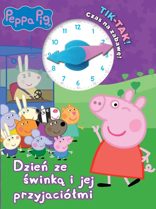 Peppa Pig. TIK TAK. Czas na zabawę! Dzień ze świnką i jej przyjaciołmi!