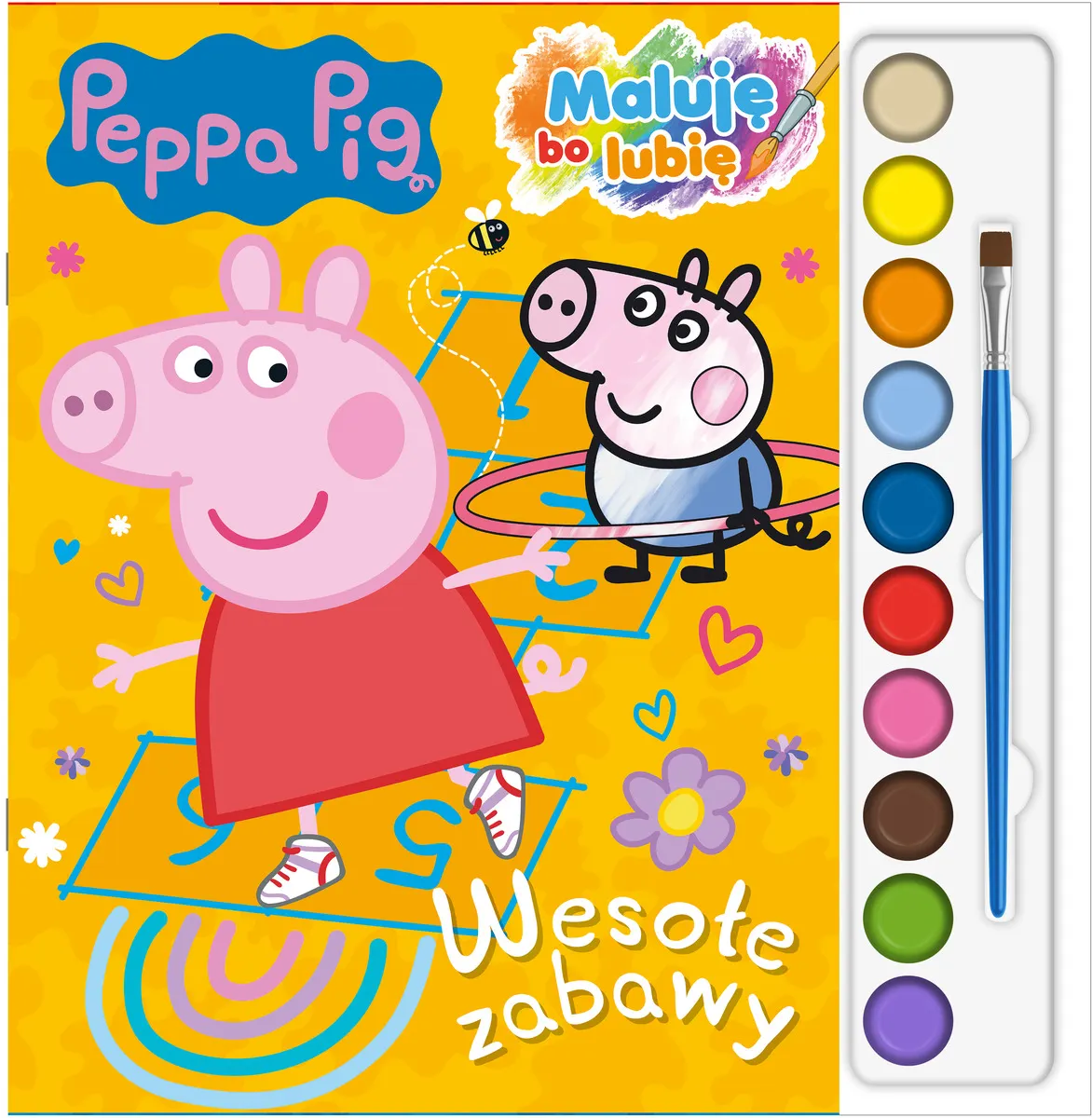 Peppa Pig. Maluję, bo lubię. Wesołe zabawy
