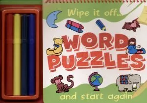 Wipe it off... Word puzzles