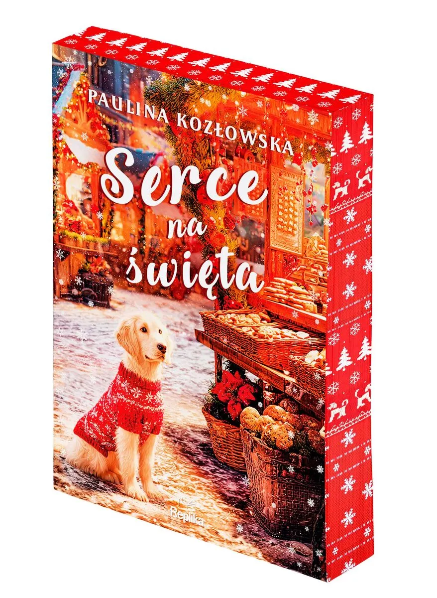 Serce na święta (barwione brzegi)
