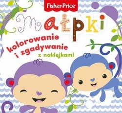 Kolorowanka podłogowa Małpki