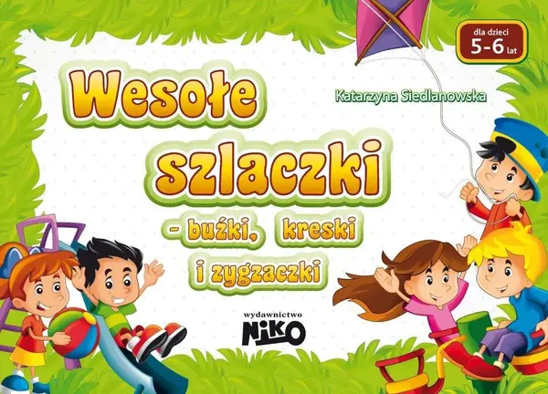 Wesołe szlaczki - buźki, kreski i zygzaczki