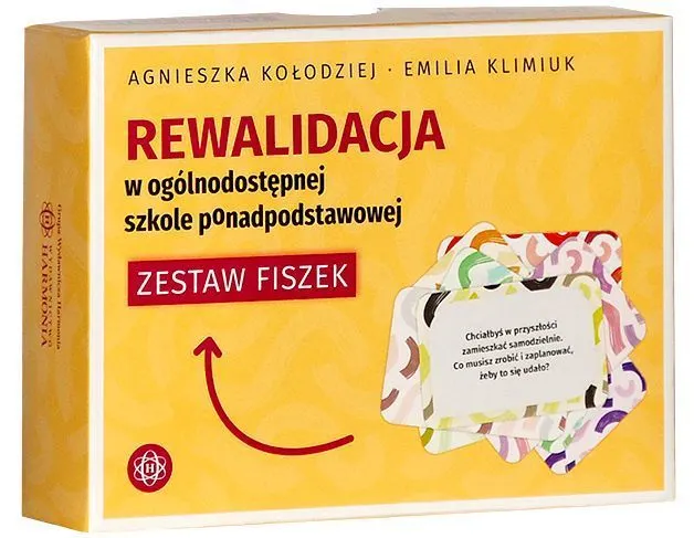 Rewalidacja w ogólnodostępnej szkole ponadpodstawowej. Zestaw fiszek
