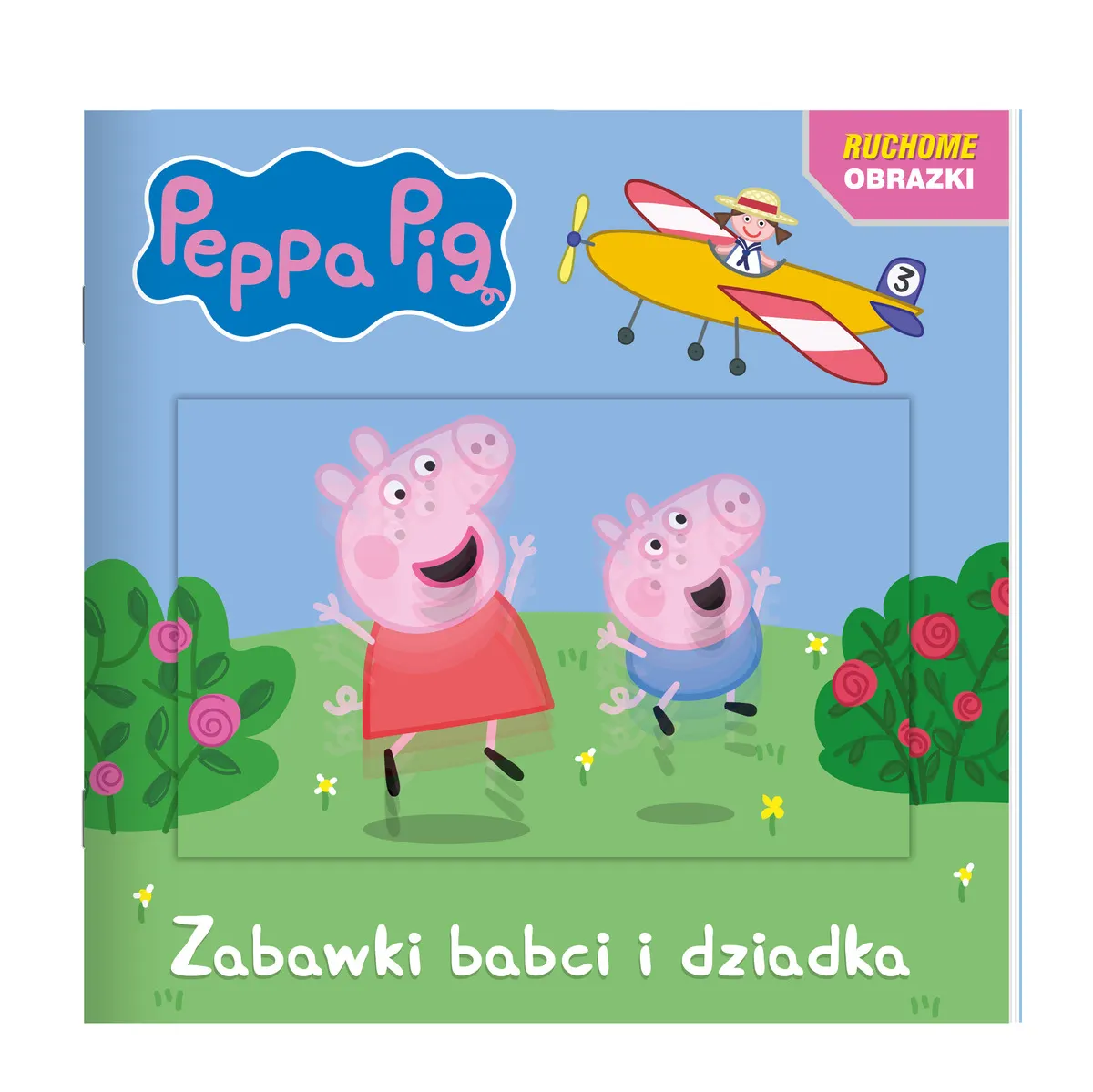 Peppa Pig. Ruchome obrazki. Zabawki babci i dziadka