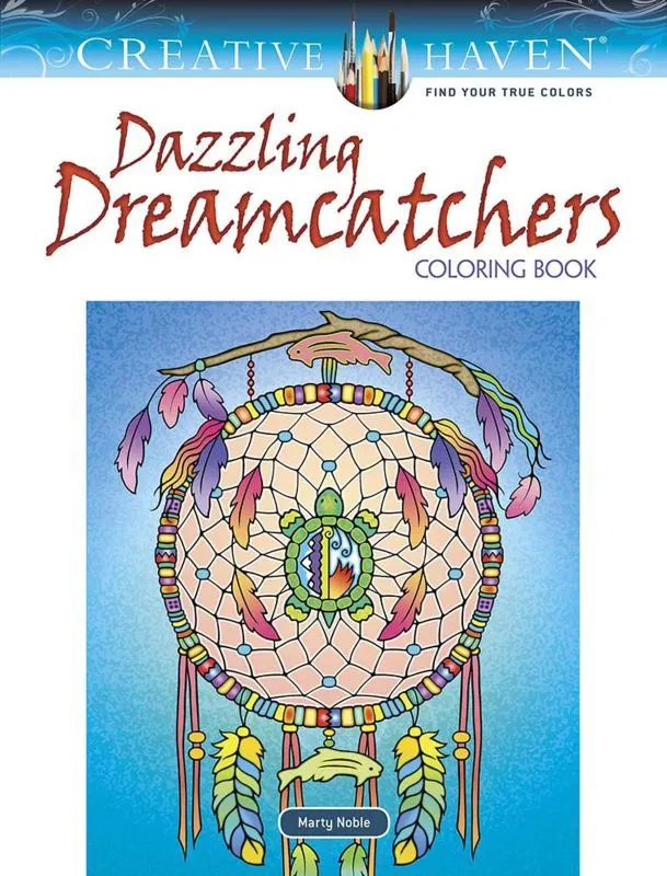 Dazzling Dreamcatchers Coloring Book