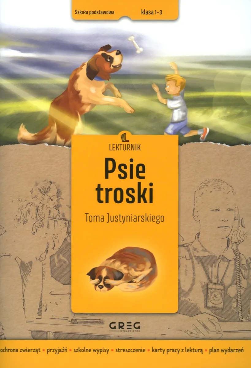 Psie troski. Lekturnik