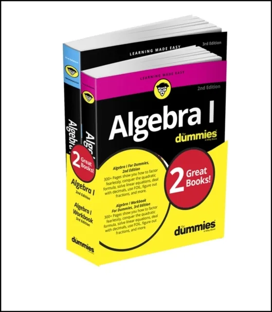 Algebra I Book + Workbook Bundle, 3rd Edition