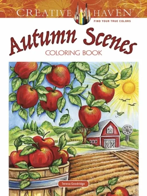 Autumn Scenes Coloring Book