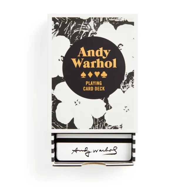 Warhol Pop Art Playing Card Deck - Iconic Pop Art Inspired Playing Card Set