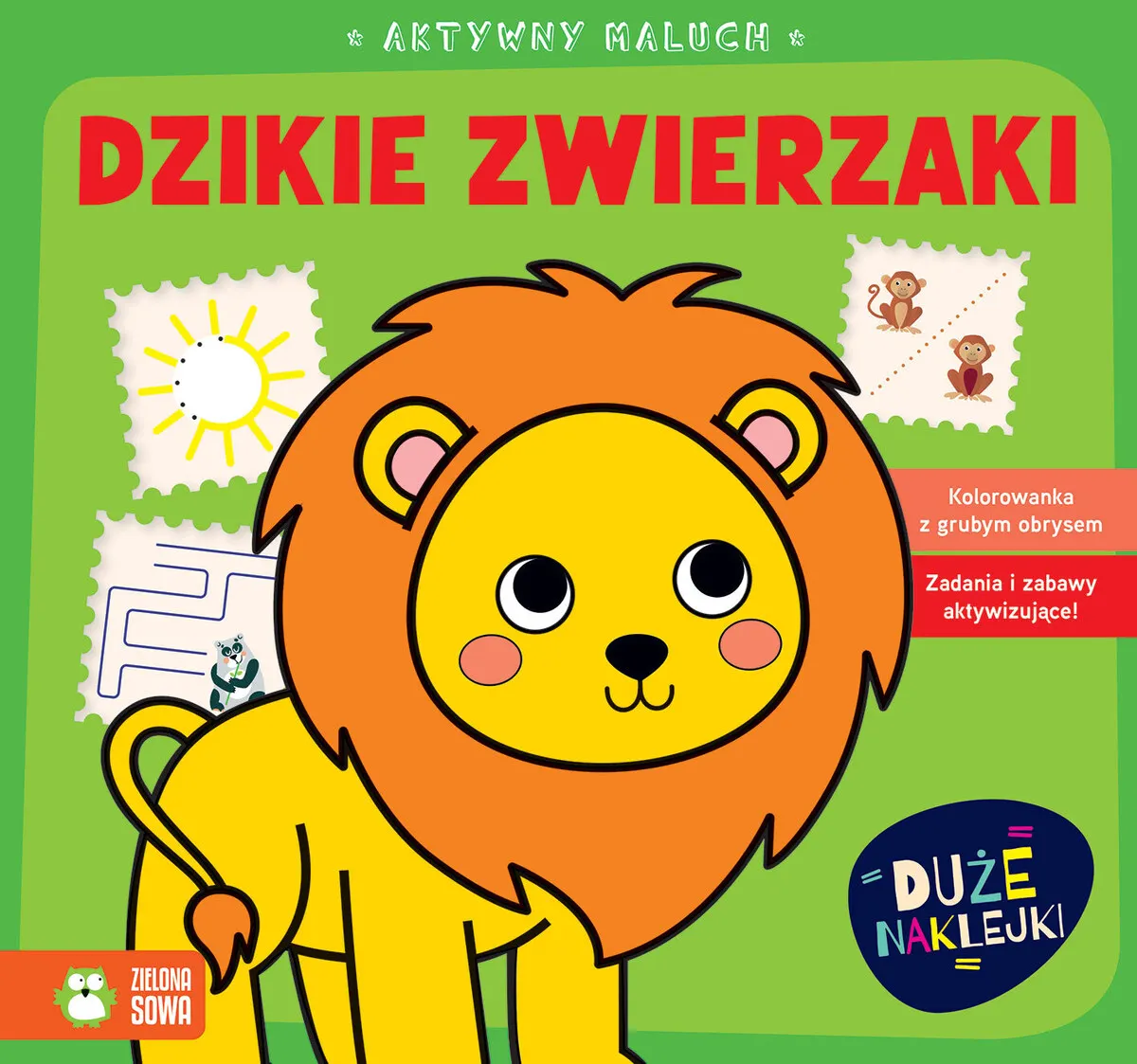 Aktywny maluch. Dzikie zwierzaki