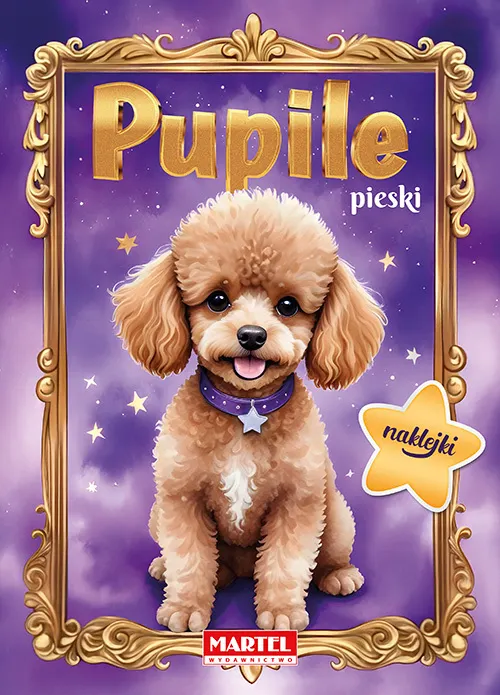 Pupile. Pieski z naklejkami