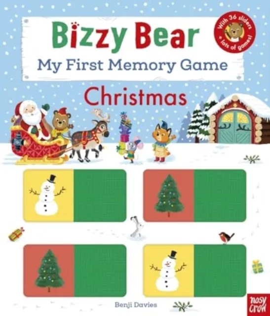 : My First Memory Game Book: Christmas