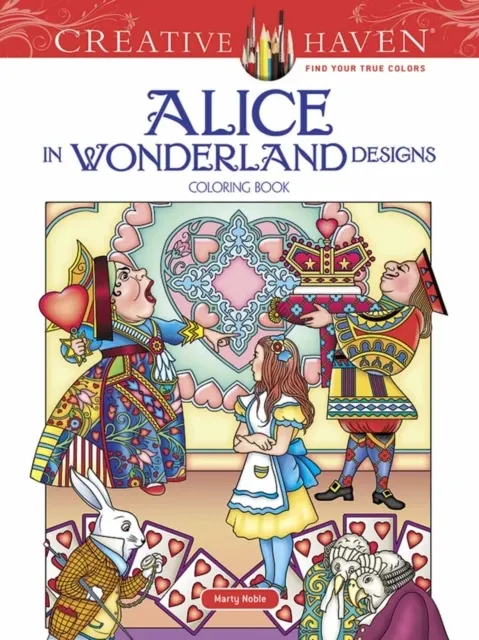 Alice in Wonderland Designs Coloring Book