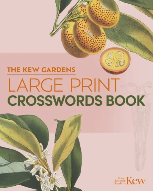 The Kew Gardens Large Print Crosswords Book