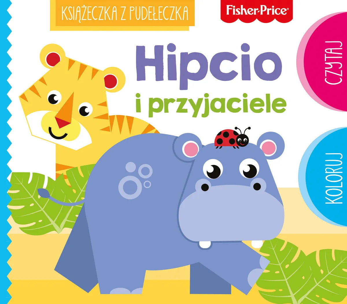 Książeczka z pudełeczka. Hipcio i przyjaciele