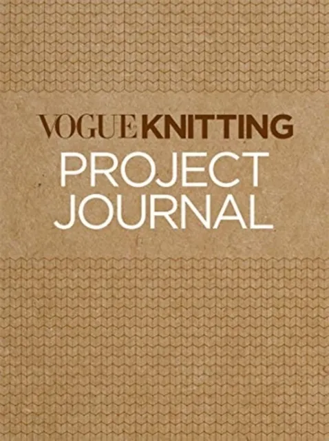 Vogue Knitting Project Journal