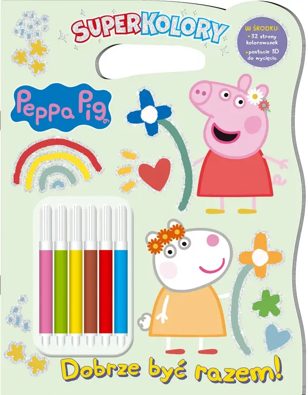 Peppa Pig. Superkolory 6. Dobrze być razem!