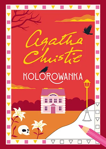Agatha Christie. Kolorowanka