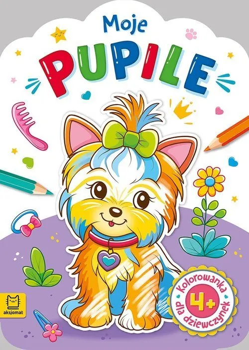Kolorowanka dla dziewczynek. Moje pupile