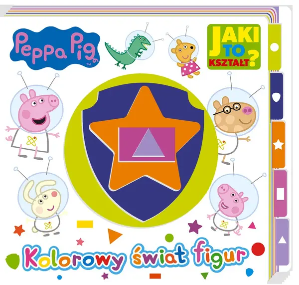 Peppa Pig. Jaki to kształt. Kolorowy świat figur