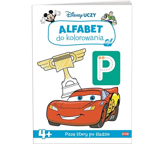 Disney Uczy. Alfabet do kolorowania