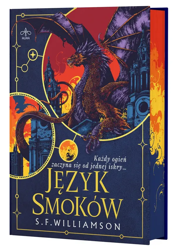 Język Smoków (barwione brzegi)