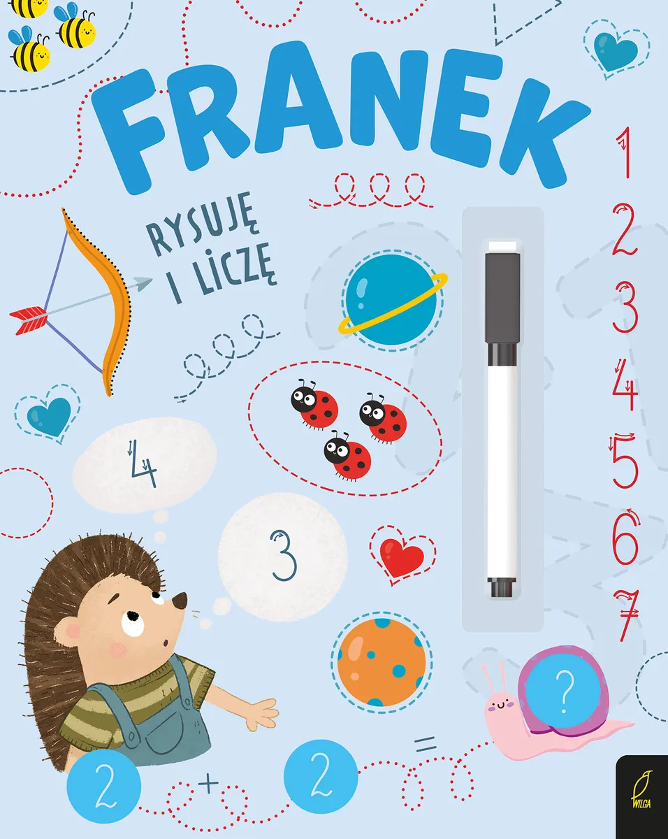 Jeżyk Franek. Rysuję i liczę