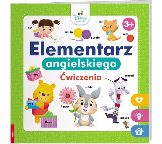 Disney Maluch Elementarz angielskiego ćwiczenia HOP-9207