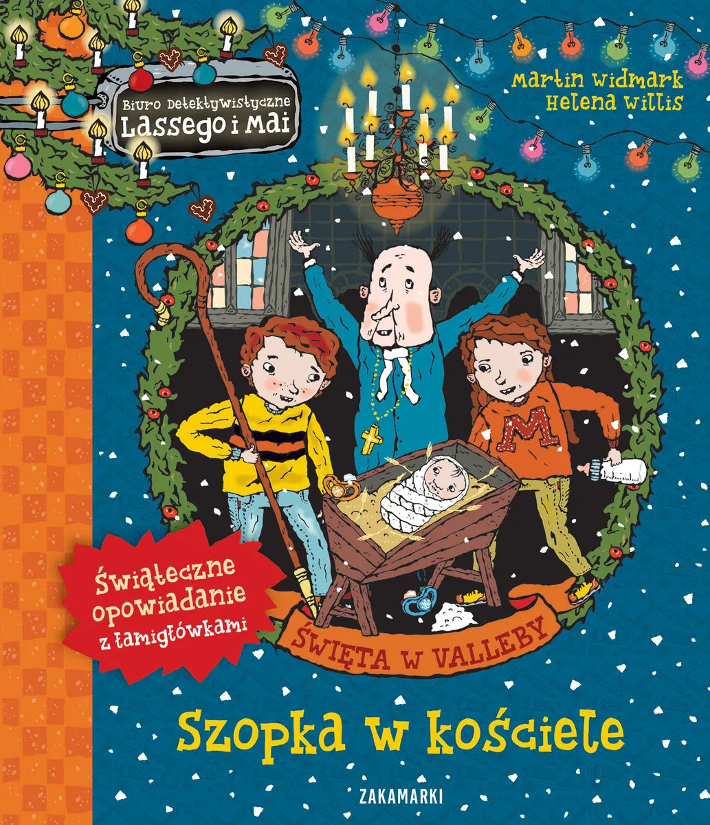 Święta w Valleby. Szopka w kościele