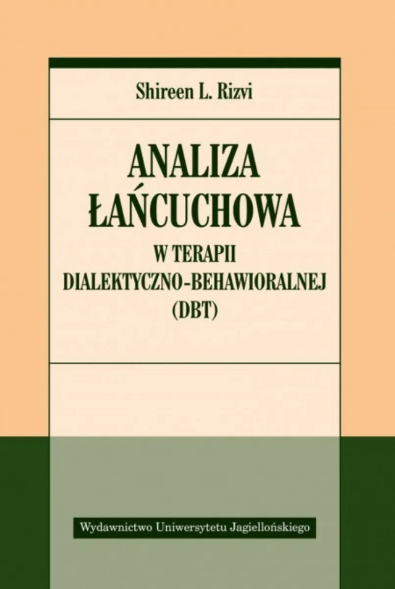 Analiza łańcuchowa w terapii dialektyczno-behawioralnej