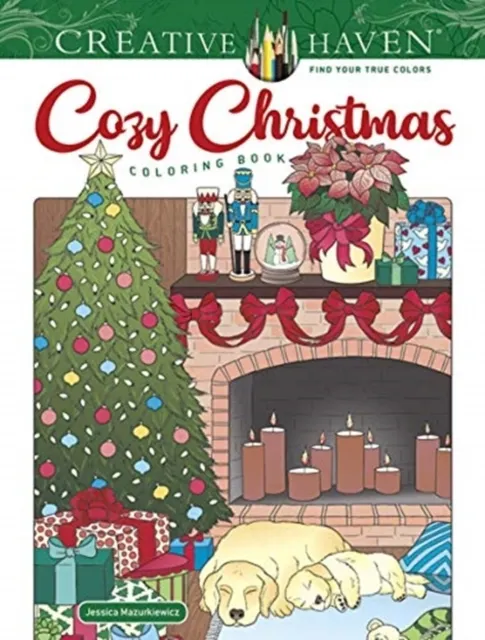 Cozy Christmas Coloring Book