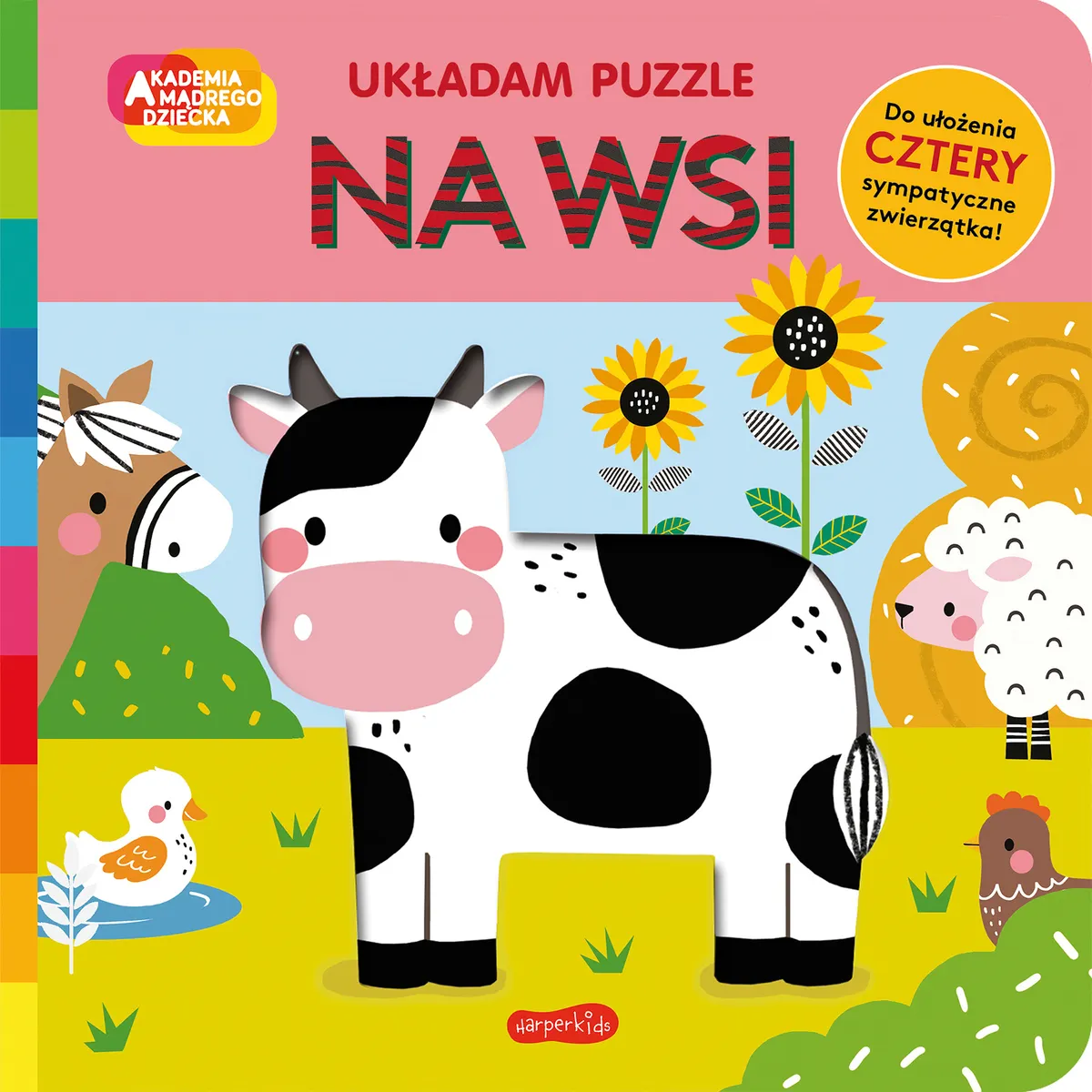 Na wsi. . Układam puzzle