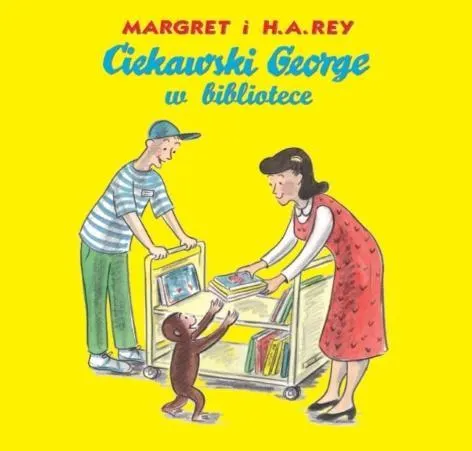 Ciekawski George w bibliotece