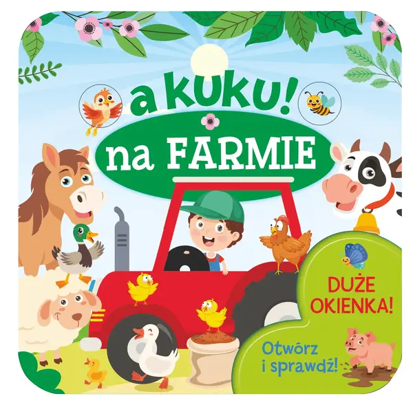 A kuku! Na farmie. Otwórz i sprawdź!